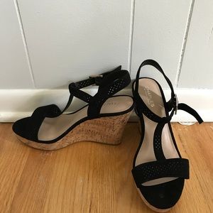 Charles David wedge sandals